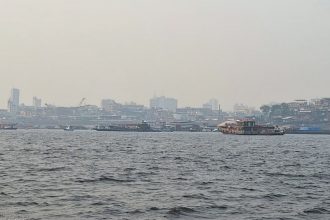 Fumaça das queimadas tem afetado a qualidade do ar na capital amazonense (Foto: Thiago Gonçalves/AM ATUAL)