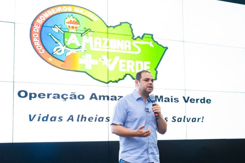 O anúncio foi publicado nas redes sociais do governador, que destacou a gravidade da situação após dez dias de fumaça (Foto: Divulgação)
