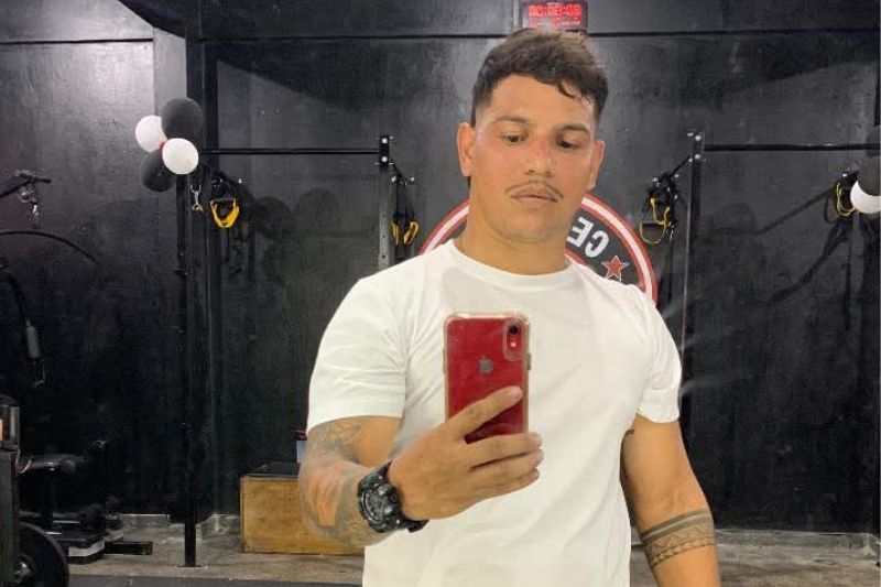 Felipe Lopes, 33 anos, foi morto a tiros em casa, no bairro Petrópolis, em Manaus (Foto: WhatsApp/reprodução)