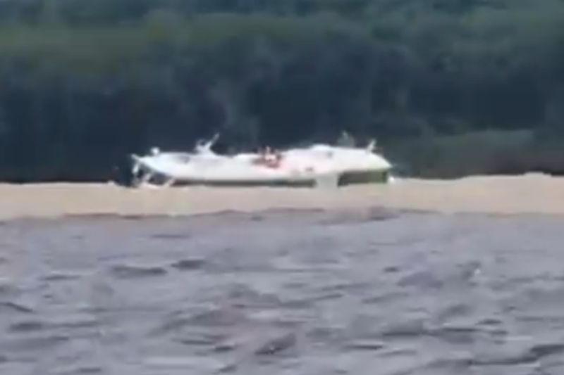 A decisão foi divulgada oito meses após o naufrágio da lancha Lima de Abreu XV, ocorrido em 13 de fevereiro de 2026 (Foto: WhatsApp/reprodução)